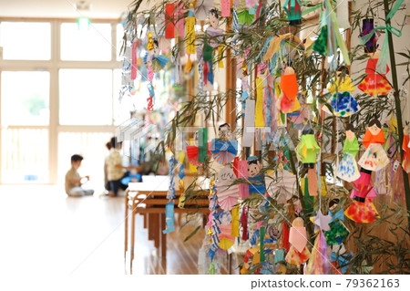 Children's garden Tanabata decoration 79362163