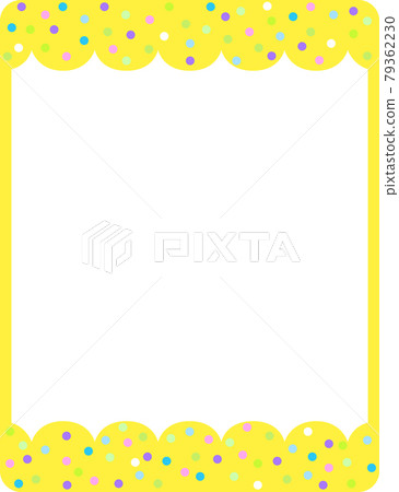 Empty yellow curl frame banner template Empty yellow curl frame banner template 79362230