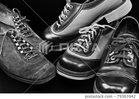 Retro shoes with shoelaces Retro shoes with shoelaces 79363942