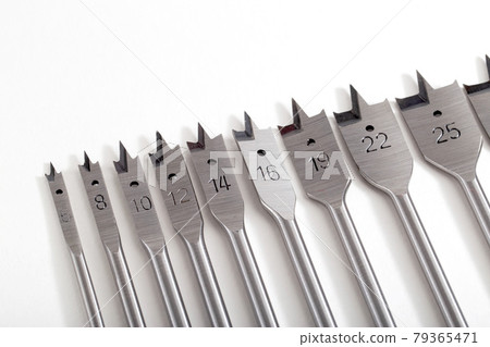 A set of metal pen drills for wood and metal. Woodworking A set of metal pen drills for wood and metal. Woodworking 79365471