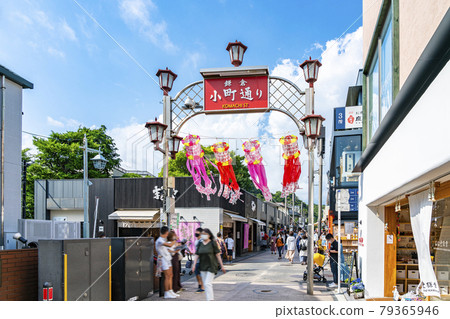 [Kanagawa Prefecture] Komachi Street decorated with Tanabata decorations in Kamakura 79365946