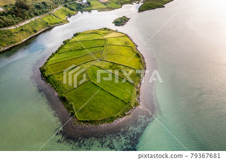 Aerial view of the Townland of Illancreeve, Lackaduff - County Donegal, Ireland Aerial view of the Townland of Illancreeve, Lackaduff - County Donegal, Ireland 79367681