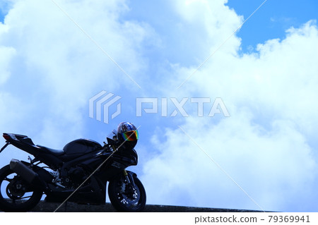 Bikes and clouds Bikes and clouds 79369941