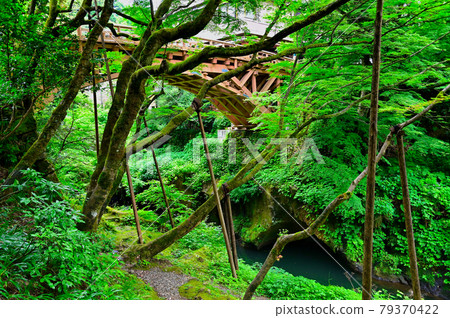 Ishikawa Prefecture Yamanaka Onsen Kakusenkei Korogi Bridge 79370422