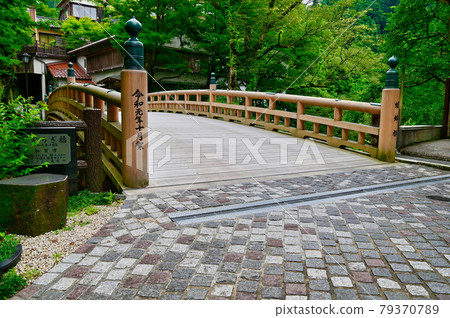 Ishikawa Prefecture Yamanaka Onsen Kakusenkei Korogi Bridge Ishikawa Prefecture Yamanaka Onsen Kakusenkei Korogi Bridge 79370789