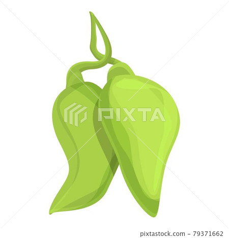 Lentil icon cartoon vector. Bowl bean 79371662