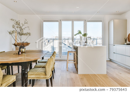 Beautiful dining room Beautiful dining room 79375643