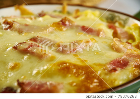Cheesy Ham and Hash Brown Casserole 79376268