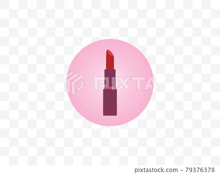 Beauty, lipstick, makeup icon. Vector illustration, flat design. 79376378