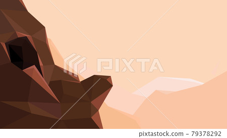 Abstract rocky mountain background_16: 9 Abstract rocky mountain background_16: 9 79378292