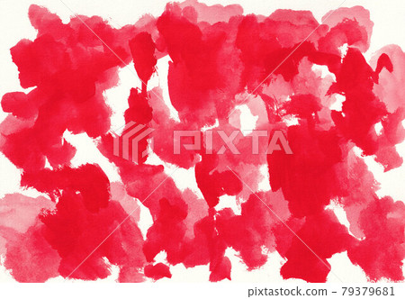 Material texture Red paint with a brush 79379681