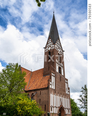 The architecture of the St Jurgen church at Juergensby in Flensburg, Germany The architecture of the St Jurgen church at Juergensby in Flensburg, Germany 79380583