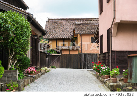 Benji Town Fukiya Furusato Village Townscape Takahashi City, Okayama Prefecture 79383028