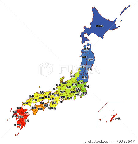 日本地圖 79383647