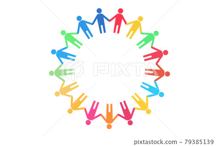 可持續發展目標的圖片,人們手牽手 可持續發展目標的圖片,人們手牽手 79385139
