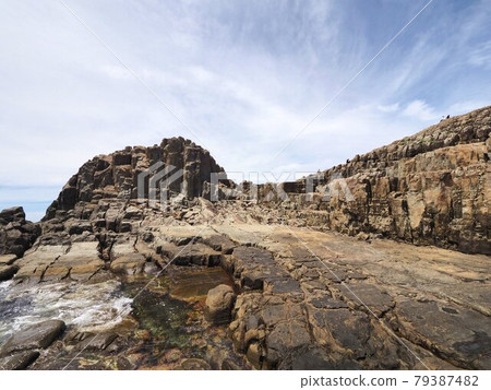 東尋坊的岩葉“日式形象”（福井） 79387482