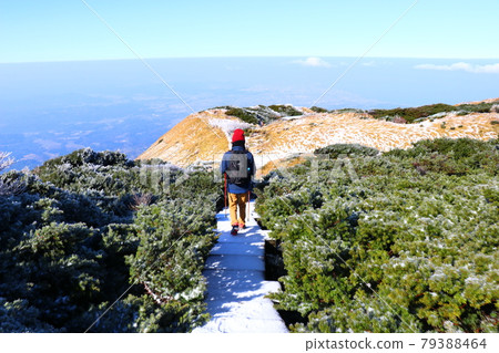 岡山縣鳥取縣Rime and Hakuo Daisen夏山步道 岡山縣鳥取縣Rime and Hakuo Daisen夏山步道 79388464