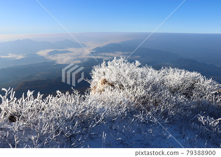 Rime and Hakuo Daisen, Tottori Prefecture, Okayama Prefecture, Natsuyama Trail 79388900
