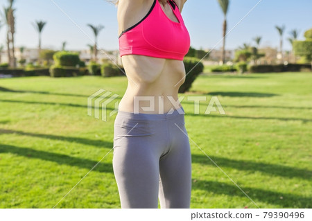 Abdominal gymnastics, vacuum yoga, outdoor breathing exercises Abdominal gymnastics, vacuum yoga, outdoor breathing exercises 79390496