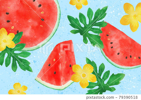 Watermelon background Watermelon background 79390518