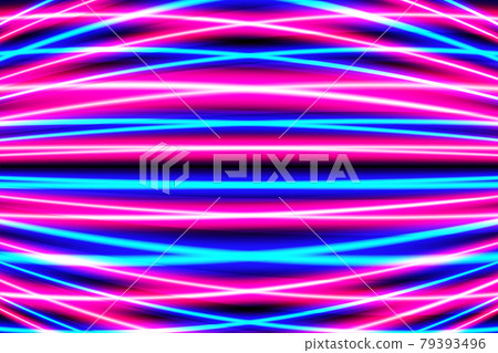 Abstract colorful light trails with motion blur effect. Speed background. light concept design. Vector illustration 79393496