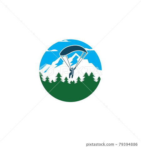 High Mountain icon Logo vector illustration design 79394886