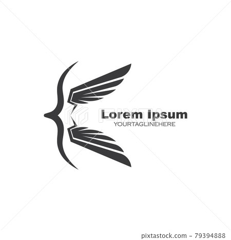 wings logo symbol icon vector illustration wings logo symbol icon vector illustration 79394888