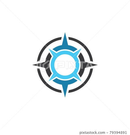 compass logo vector template illustration compass logo vector template illustration 79394891