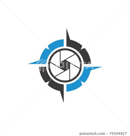 compass logo vector tempate ilustration 79394927