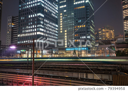 《東京》濱松町夜景/商業區 《東京》濱松町夜景/商業區 79394958