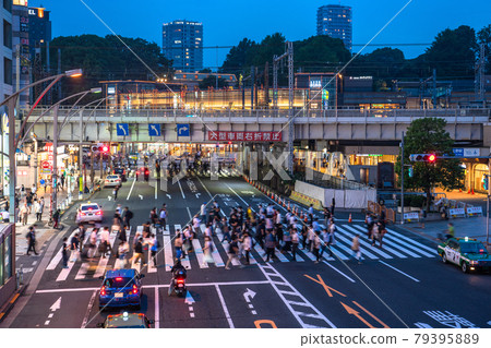 《Tokyo》 In front of Ueno station, downtown 《Tokyo》 In front of Ueno station, downtown 79395889