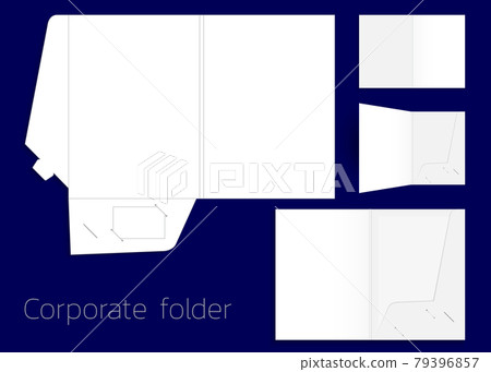 A4 size single pocket reinforced folder mock-up isolated on gray background. 3D illustration A4 size single pocket reinforced folder mock-up isolated on gray background. 3D illustration 79396857
