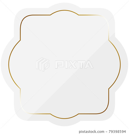 Antique frame white & gold Antique frame white & gold 79398594