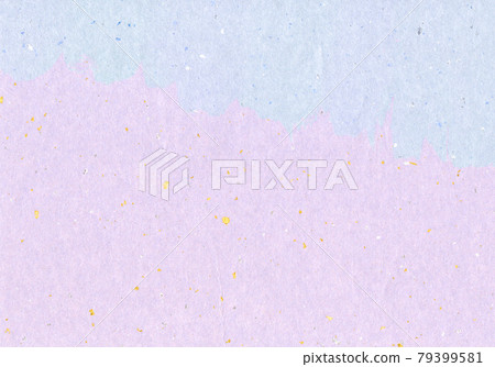 紫色二色日本紙背景 79399581