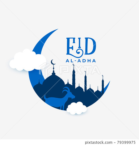 flat paper style eid al adha bakrid festival nice background flat paper style eid al adha bakrid festival nice background 79399975