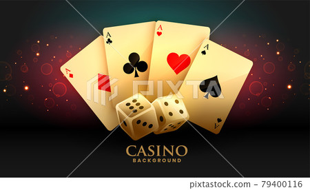 ace cards and dice casino background ace cards and dice casino background 79400116