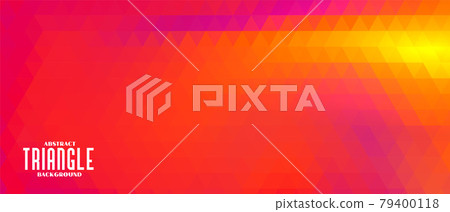 abstract red triangle banner design abstract red triangle banner design 79400118
