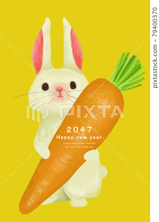 2047年新年賀卡模板 2047年新年賀卡模板 79400370