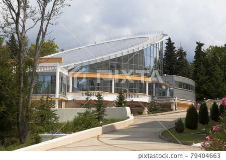 The building swimming pools in the resort Green Guy Tuapse 79404663