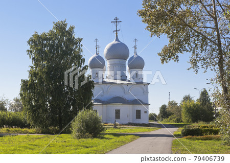 Transfiguration Cathedral in Belozersk Kremlin Vologda Region, Russia 79406739