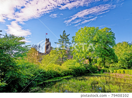 Lake view of Prudhoe Castle - Northumberland Lake view of Prudhoe Castle - Northumberland 79408102