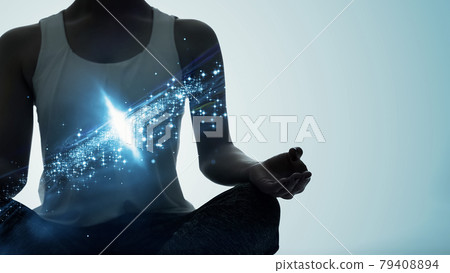Mindfulness meditation yoga 79408894