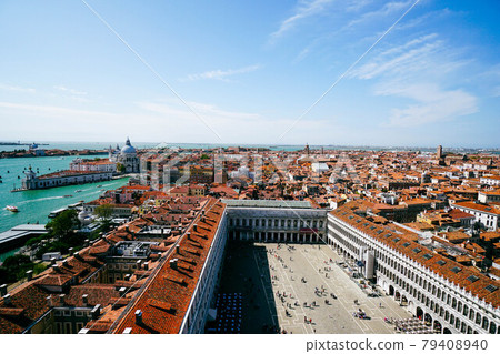 St. Mark's Square seen from the bell tower St. Mark's Square seen from the bell tower 79408940