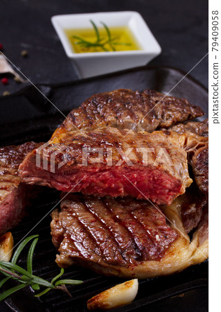 Grilled beef steak 79409058