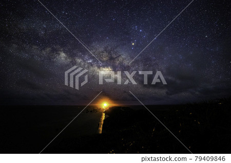 《Miyakojima, Okinawa》 Summer Milky Way seen from Higashi Heian Nazaki 《Miyakojima, Okinawa》 Summer Milky Way seen from Higashi Heian Nazaki 79409846