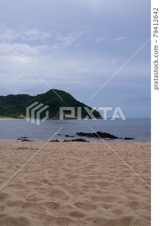 日本海琴引濱唱歌沙岩地區京丹後市 79412642
