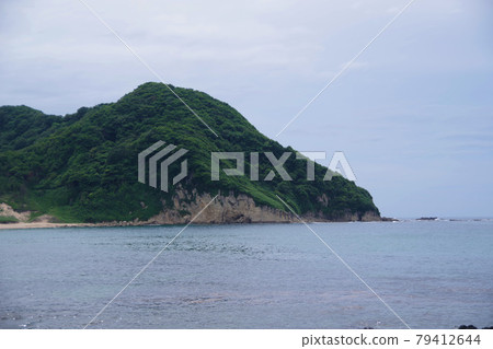 日本海琴引濱唱歌沙岩地區京丹後市 79412644