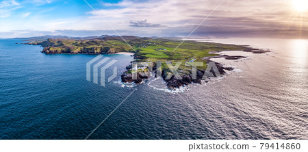 Aerial View of Fanad Head Lighthouse County Donegal Lough Swilly and Mulroy Bay Aerial View of Fanad Head Lighthouse County Donegal Lough Swilly and Mulroy Bay 79414860