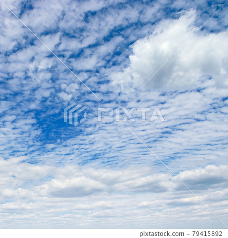 Square landscape with blue sky and clouds. Square landscape with blue sky and clouds. 79415892