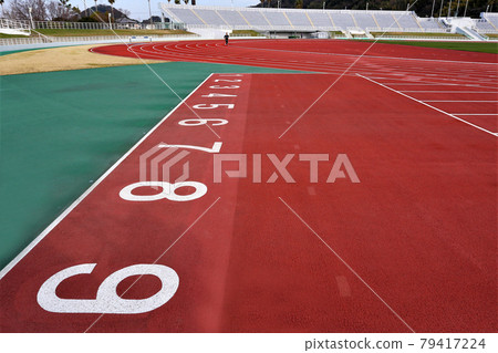 Start line Kimiidera Park Athletics Stadium 79417224